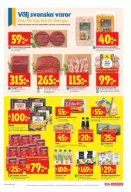 ICA Kvantum reklamblad vecka 40 Sida 5: Matpaj €100,00, Salsiccia- och chorizofärs €40,00