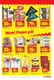 ICA Kvantum reklamblad vecka 40 Sida 7: Påläggschark €30,00, Flingor €60,00