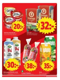 ICA Nära reklamblad vecka 40 Sida 3: Juice €35,00, Risifrutti, Mannafrutti €20,00