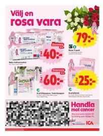 ICA Nära reklamblad vecka 40 Sida 4: Hushållsduk €25,00, Baby tvättservetter, Medlemspris