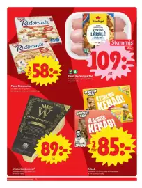 ICA Nära reklamblad vecka 40 Sida 6: Västerbottensost €89,00, Pizza Ristorante €58,00