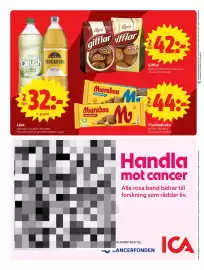 ICA Nära reklamblad vecka 40 Sida 8: LOKA CRUSH TROCADERO med smak av Päron 14% fruktjuice ZERO SUGAR Pagen Pagen gifflar