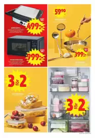ICA Maxi reklamblad vecka 40 Sida 11: Severin mikrovågsugn €229,00, Ica koksredskap €399,00