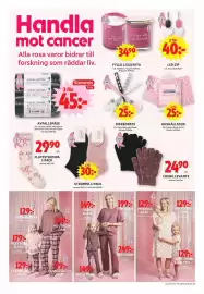 ICA Maxi reklamblad vecka 40 Sida 12: Mywear fluffstrumpa €29,90, Avfallspåse €45,00