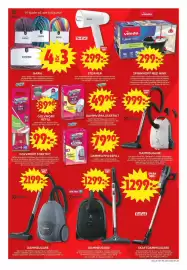 ICA Maxi reklamblad vecka 40 Sida 13: Swiffer dammvippa refill €79,20, Electrolux dammsugare €1.299,00