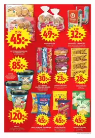 ICA Maxi reklamblad vecka 40 Sida 8: Fazer chokladpåse €45,00, Torkad Mango €45,00