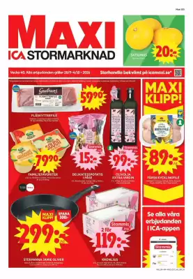 ICA Maxi reklamblad