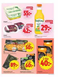 ICA Supermarket reklamblad vecka 40 Sida 3: Gøl salami €42,00, Dafgård paj €50,00