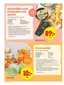 ICA Supermarket reklamblad vecka 40 Sida 6: Svensk Viktal €10,00, Västerbottensost €89,00