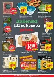 Willys reklamblad vecka 40 Sida 2: RICOTTA, Medlemspris, PARMIGIANO REGGIANO, Medlemspris