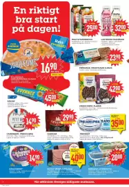 Willys reklamblad vecka 40 Sida 4: FÄRSKOST, Medlemspris, POLARKAKA, JUBILEUMSKAKA 12-PACK €16,90