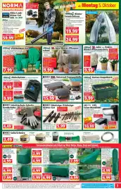 Norma Prospekt woche 41 Seite 3: Kraftwerkzeuge XXL-Universal-Transporthilfe €15,99