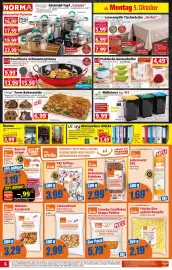 Norma Prospekt woche 41 Seite 6: My smile Crunchy Cornflakes Burger Patties €5,79, My smile Cashewbruch €2,99