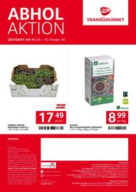 Transgourmet Flugblatt woche 41 Seite 28: Herbeus Greens Kressemix Alpin Kl.1 €17,49, Natura Bio Schokopudding €8,99