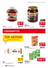 Transgourmet Flugblatt woche 41 Seite 16: Nutella €5,49, Quality Blütenhonig €7,39