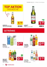 Transgourmet Flugblatt woche 41 Seite 18: Desperados Tequila Flavoured Beer €1,19, Bravo Säfte und Happy Day Spritzer €0,72