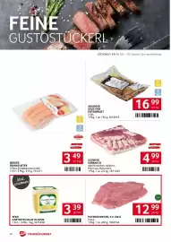 Transgourmet Flugblatt woche 41 Seite 22: Ablinger Sous Vide Entenbrust €16,99, Schwein Surbauch €4,99