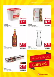 Transgourmet Flugblatt woche 41 Seite 5: Spitz Inländer Rum 38% €8,99, Karaffe Misura €2,99