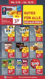 Aldi Nord Prospekt woche 41 Seite 10: GOLDEN SEAFOOD Ofenbackfisch XXL €3,29, MARS Eisriegel €2,22