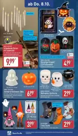 Aldi Nord Prospekt woche 41 Seite 26: HOME CREATION Halloween-Duftkerze €2,99, HOME CREATION Animierte Halloween-Deko €6,99