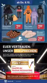 Aldi Nord Prospekt woche 41 Seite 28: L&D Halloweenkostüm €7,99, L&D Fleece-Einteiler €7,99