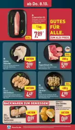 Aldi Nord Prospekt woche 41 Seite 32: CAÍLLOR Wachtelbrust €4,49, GOLDEN SEAFOOD Garnelen XXL €4,99