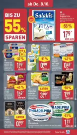 Aldi Nord Prospekt woche 41 Seite 33: Philadelphia €1,11, NUII Stieleis €1,99