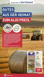 Aldi Nord Prospekt woche 41 Seite 38: MILSANI Tierwohl-Weidemilch €1,19