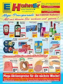 EDEKA Hahner Prospekt Seite 1