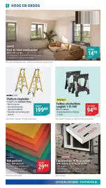 Pontmeyer folder Pagina 5: Valchromat Mdf gekleurd €29,95, Little Jumbo Platform stepladder €199,00