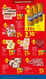 Volantino Lidl settimana 40 Pagina 11: Chef Select Crepes €2,70, Choco Nussa €2,90