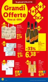 Volantino Lidl settimana 40 Pagina 12: Floralys Tovaglioli €3,98, CiEN Olio capelli all'argan €6,58