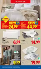 Volantino Lidl settimana 40 Pagina 27: LIVARNO Tappeto €19,99, Livarno Federa per cuscino €6,99
