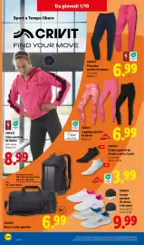 Volantino Lidl settimana 40 Pagina 28: Crivit scarpe sportive €9,99, CRIVIT Pantaloni sportivi da donna €6,99