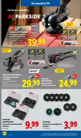 Volantino Lidl settimana 40 Pagina 34: Parkside Performance Accessori per elettrot utensile multiuso €9,99