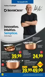 Volantino Lidl settimana 40 Pagina 36: Pentola con rivestimento in rame e coperchio €39,99