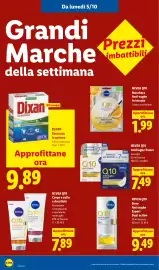 Volantino Lidl settimana 40 Pagina 44: NIVEA Q10 Corpo o collo e decolletè €7,89, NIVEA Q10 Antirughe Power €7,49