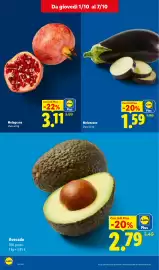 Volantino Lidl settimana 40 Pagina 6: Melagrana €3,11, Avocado €2,79