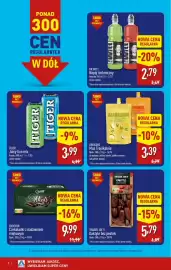 ALDI gazetka tydzień 40 Strona 14: TIGER Juicy line mix €3,99, OWOLOVO Mus Tropikalnie €3,39