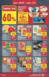 ALDI gazetka tydzień 40 Strona 19: Speise Zeit Frytki proste €19,99, GOLDEN SEAFOOD Soczysty filet z mintaja €6,99