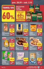 ALDI gazetka tydzień 40 Strona 25: Finest Bakery Faworki €8,49, Brownie €2,99