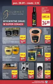 ALDI gazetka tydzień 40 Strona 27: Miod z owocami Gourmet Finest Cuisine €15,99