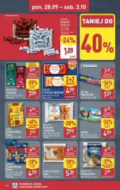 ALDI gazetka tydzień 40 Strona 30: Gofry €5,39, Biscotto Kokosanki z czekoladą €7,99
