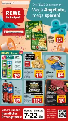 REWE Kaufpark Prospekt (gültig bis 4-10)