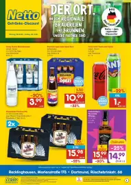 Netto Getränke Discount Prospekt Seite 1