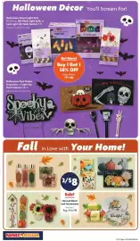 Family Dollar weekly ad week 40 Page 5: = Halloween Décor You'll Scream For! Halloween Strand Light Sets 10-100 ct., LED