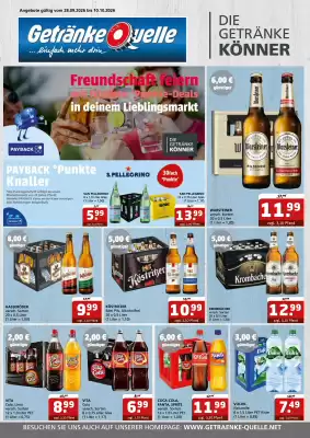 Getränke Quelle | Getränke Quelle WVG 28-09-2026 / 10-10-2026 (gültig bis 10-10)