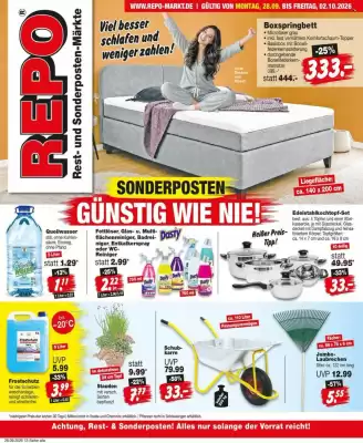 Repo Markt (gültig bis 2-10)