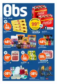 Coop Obs kundeavis uke 40 Side 1: FREIA MELKESJOKOLADE €100,00, TINE MEIERISMØR €100,00