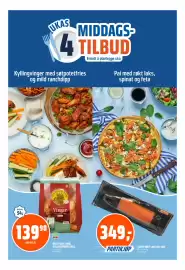 Coop Obs kundeavis uke 40 Side 13: DEN STOLTE HANE KYLLINGVINGER GRILL €139,90, Sotra Røkt Laks Hel Side €349,00